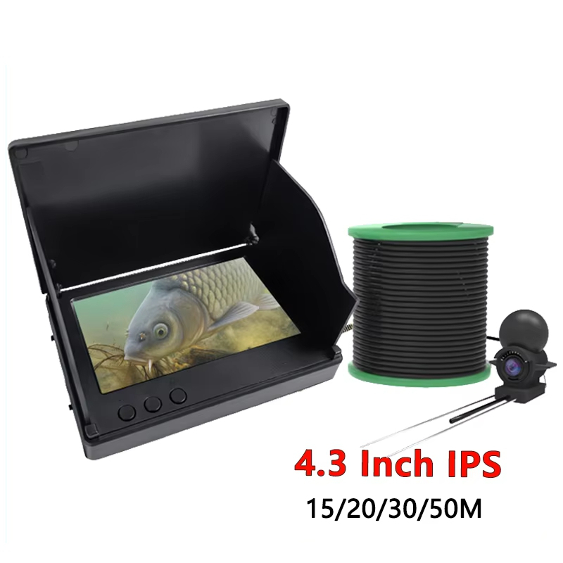 Fish Finder Portable - Dodosee Handheld 1080P Fishfinder, 4,3'' LCD
