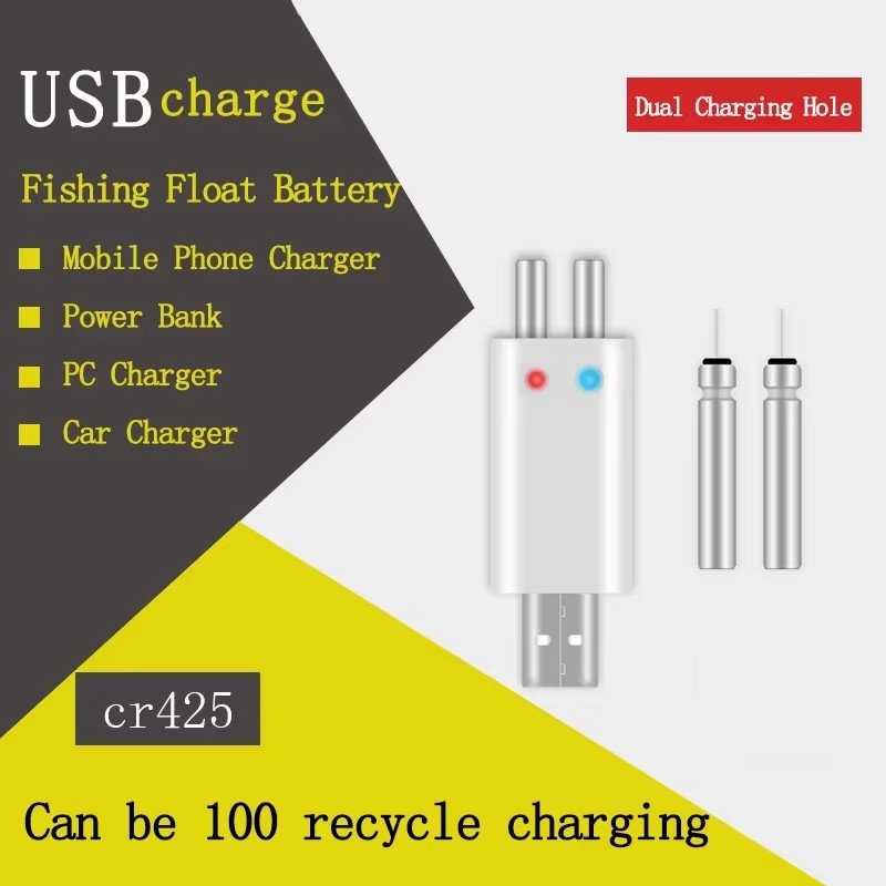 Oplaadbare CR425 CR322 Batteri - Fish Finder Charger recensie en prijs
