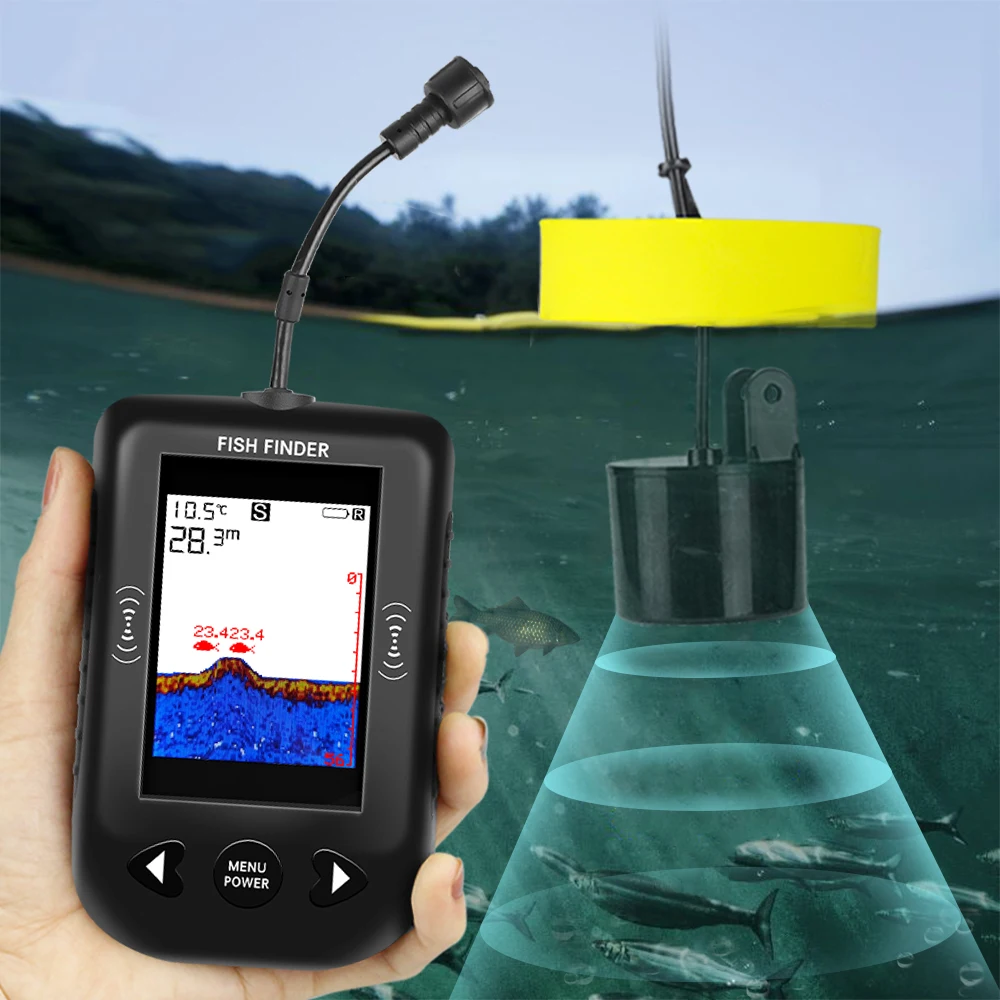 Alarm 100M Draagbare Sonar Vis - Fish Finder Portable recensie en prijs
