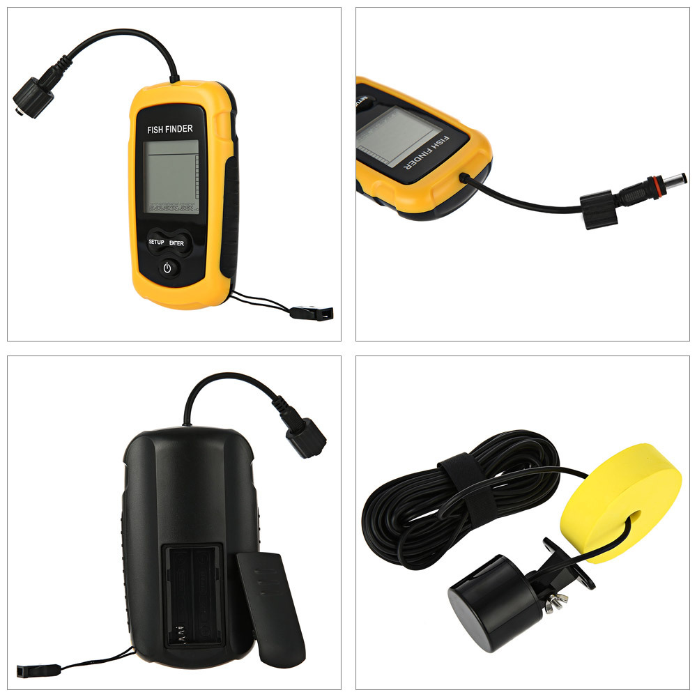 Alarm 100M Draagbare Sonar Vis - Fish Finder Portable recensie en prijs