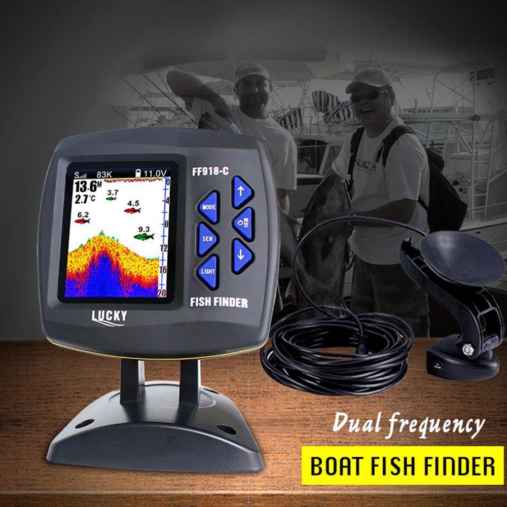 FF918-C100DS Kleurenscherm Bed - Fishing Depth Finder recensie en prijs