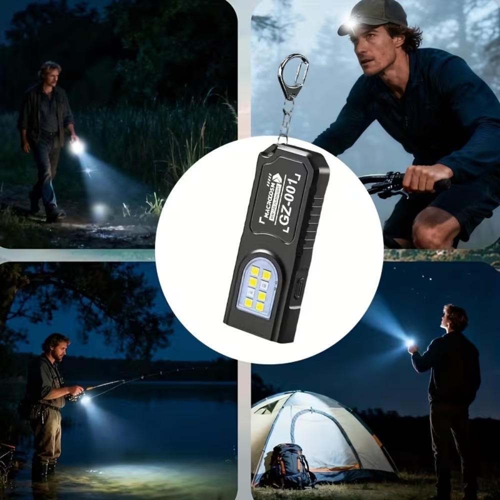 Mini COB LED-sleutelhangerzakl - Fishing Light recensie en prijs
